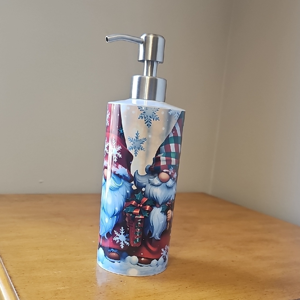 Festive Gnome Soap Dispenser